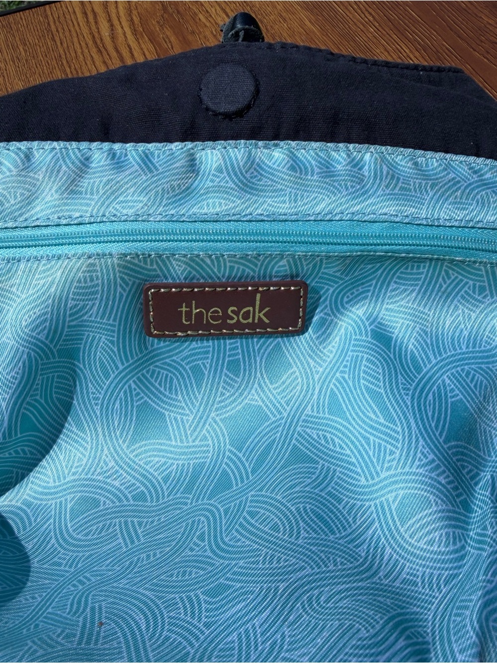 The Sak Huntley Black Leather Hobo Shoulder Bag Slouchy Large - Picture 5 of 14